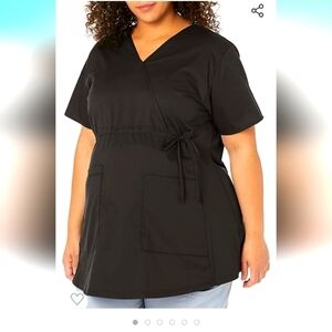 WOMENS scrub top plus size Wonderwork wonderwink Maternity Top  Sz 3x